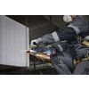 Řezání kovového profilu aku flexou BOSCH GWS 18V-8 Professional 06019N9001