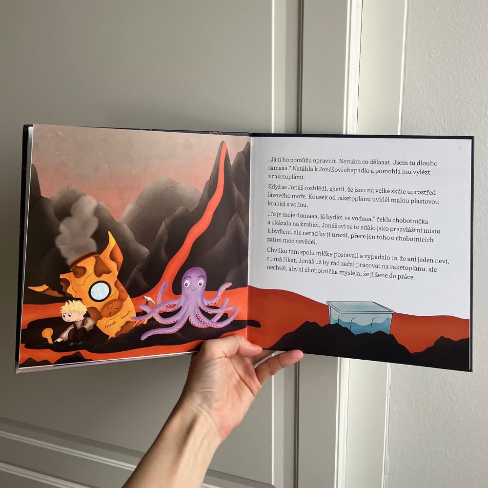 Jonáš kosmonautem – ukázka ilustrace 1