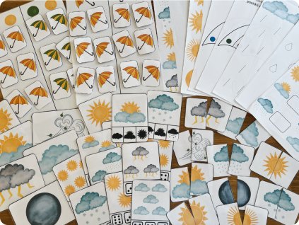 Soubor aktivit- počasí