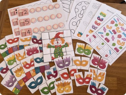 Karnevalový soubor aktivit