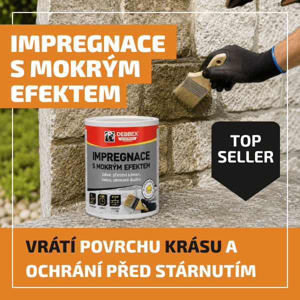 Impregnace s mokrým efektem