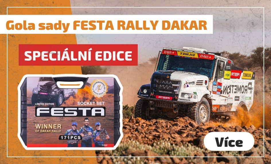 Gola sady FESTA ve speciální edici DAKAR