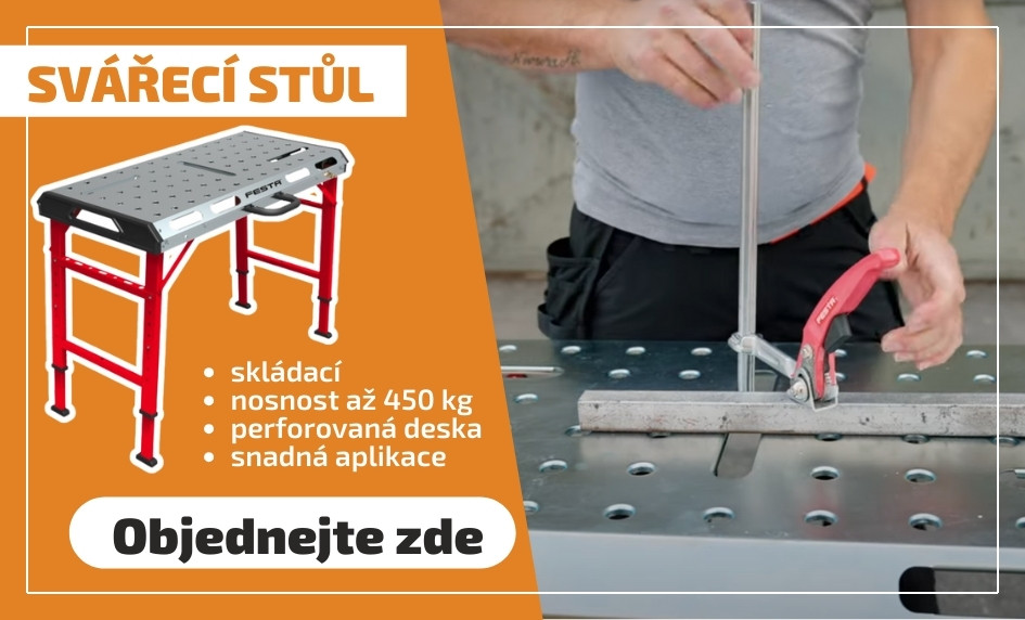 Svářecí stůl kovový FESTA