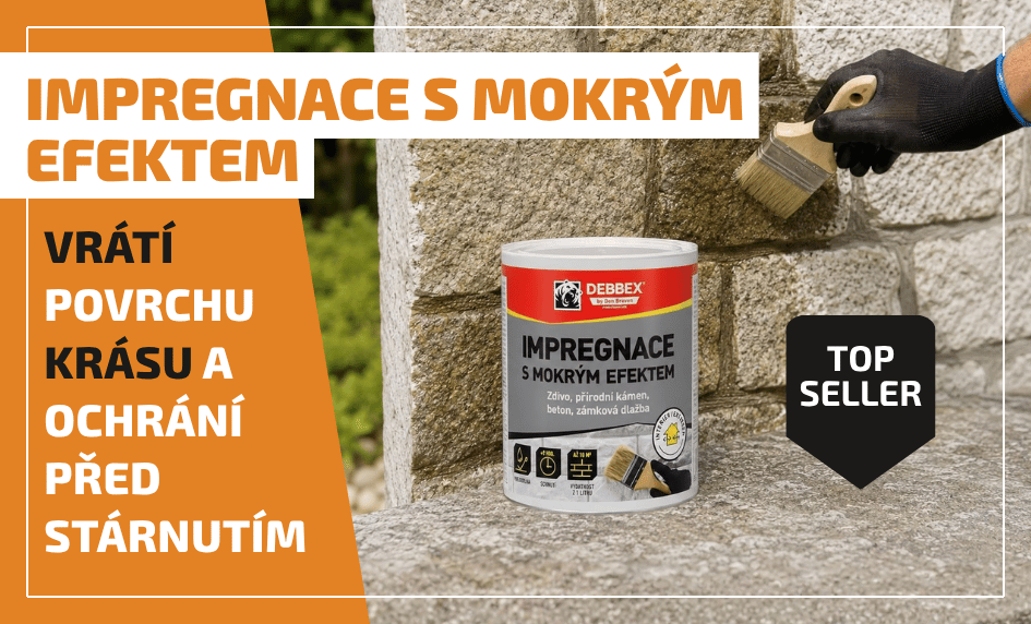 Impregnace s mokrým efektem