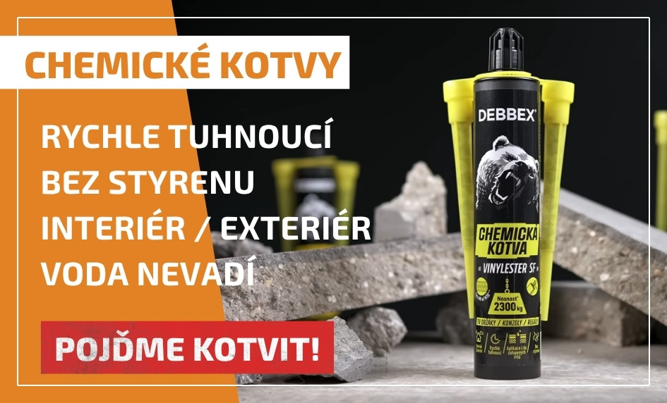 Chemické kotvy DEBBEX