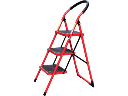 schůdky skládací ocelové, 3 stupně 8849031