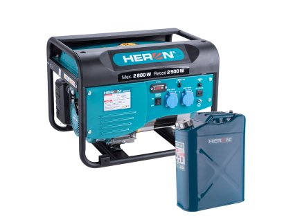 Elektrocentrála benzínová HERON 2,8kW