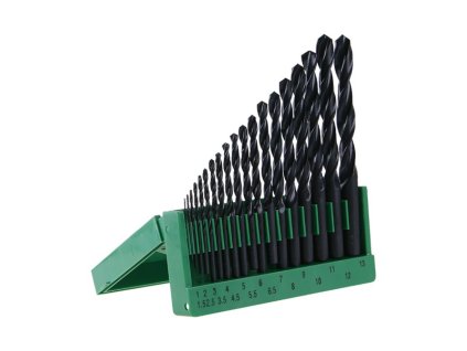 Sada HSS vrtáků WESTBERG 1-13mm (po 0.5mm) 19ks plast