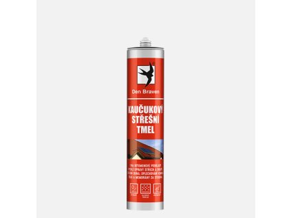 Kaučukový střešní tmel 280 ml (Barva transparent)