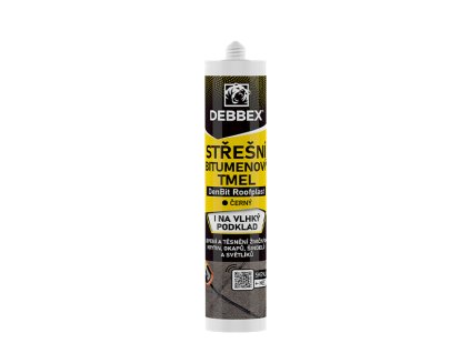 Střešní bitumenový tmel DenBit Roofplast 280 ml
