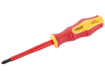 Šroubovák PH elektro FESTA CrV VDE 1kV (Zakončení PH2, Délka dříku 100mm)