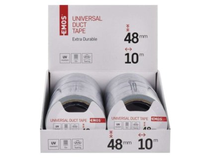 Univerzální páska 48mm / 10m DUCT TAPE, 10 ks, display box 10 ks, display box  F6030