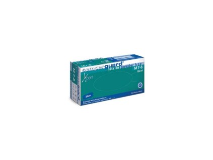 Jednorázové rukavice SEMPERGUARD® XPERT - nepudrované - modré (100ks)