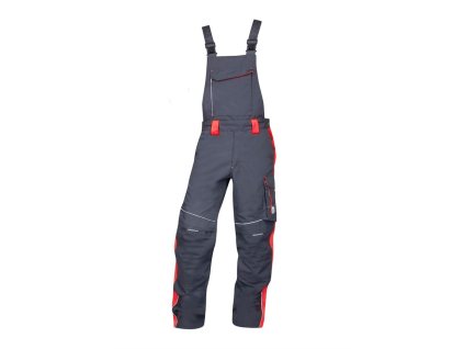 Kalhoty s laclem ARDON®NEON šedo-červené zkrácené