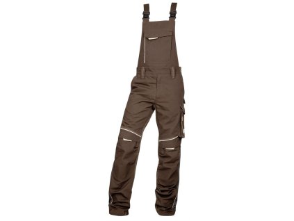 Kalhoty s laclem ARDON®URBAN+ hnědé zkrácené
