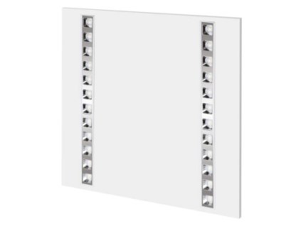 LED panel troffer 60×60, čtvercový vestavný bílý, 36W, neutrální bílá, UGR ZR1723