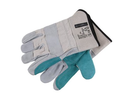 Rukavice kožené,zesílené,podšívka 10.5 (Velikost 10,5)