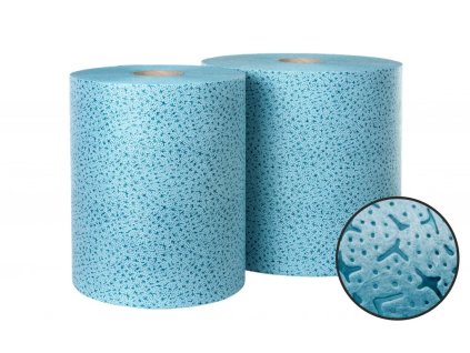 TETEX utěrka GLASS na doleštění skel (Varianta 100x 32x38cm modré v krabičce)