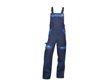 Kalhoty s laclem ARDON®COOL TREND tmavě modré-světle modré zkrácené