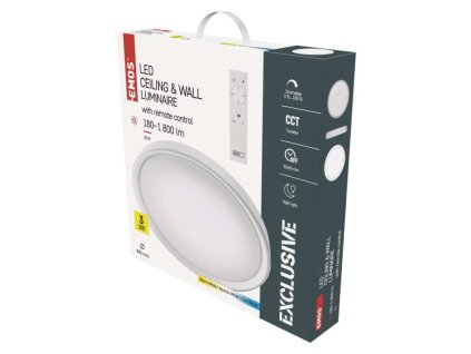 LED přisazené svítidlo ILVI, kruhové 30W, stmív. se změnou CCT ZM5168
