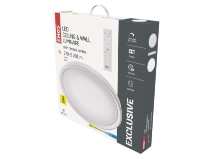 LED přisazené svítidlo ILVI, kruhové 45W, stmív. se změnou CCT ZM5169