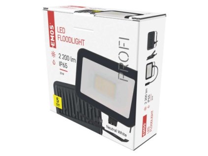 LED reflektor INOVO 20W, antracit, neutrání bílá 1 ks, krabice  ZS2622