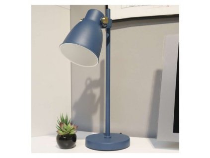 Stolní lampa JULIAN na žárovku E27, modrá 1 ks, krabice