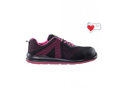Bezpečnostní obuv ARDON®FLYTEX S1P ESD pink