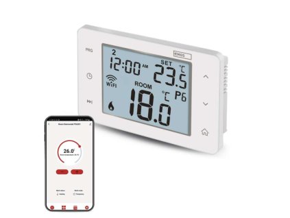 Pokojový programovatelný drátový WiFi GoSmart termostat P56201
