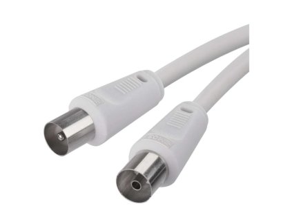 Anténní koaxiální kabel stíněný 10m – rovné vidlice