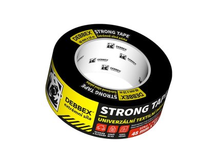 STRONG TAPE Extra silná textilní páska DEBBEX (Varianta 48mm x 18m černá)