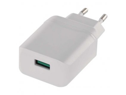 Univerzální USB adaptér QUICK do sítě 3A (18W) max. 1 ks, blistr