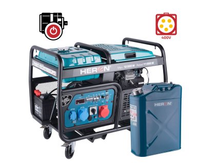 Elektrocentrála benzínová HERON 12kW