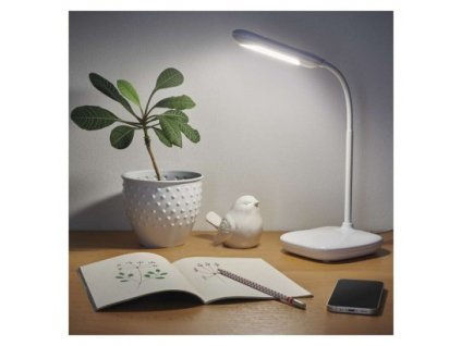 LED stolní lampa LILY, bílá 1 ks, krabice