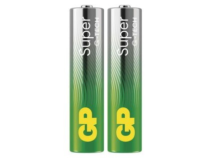 Alkalická baterie GP Super AAA (LR03), 2 ks