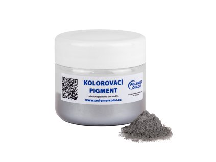 Polycol Pigment metalický stříbrný 50 g