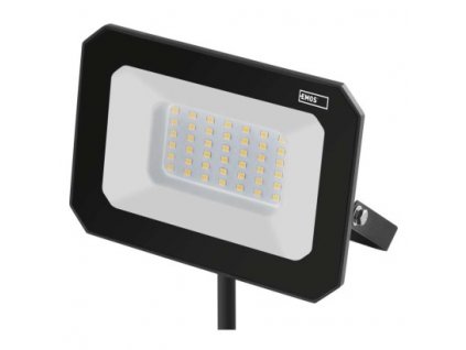 LED reflektor SIMPO 30 W, černý, neutrální bílá 1 ks, krabice