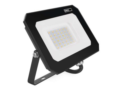 LED reflektor SIMPO 30 W, černý, neutrální bílá 1 ks, krabice