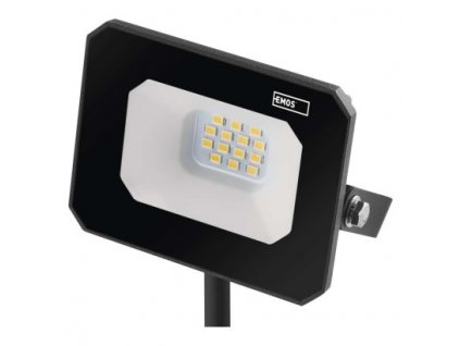 LED reflektor SIMPO 10 W, černý, neutrální bílá 1 ks, krabice