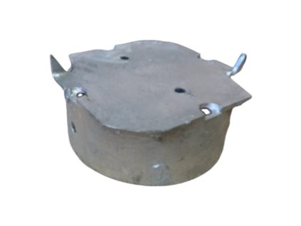 Víčko na zemní vruty