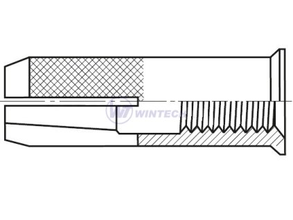 Kotva narážecí KNO M20/25x80 mm 10ks