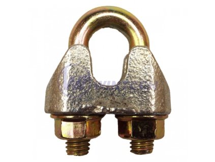 Lanová svorka DIN 1142, M20 30x127 mm,ZB 1ks