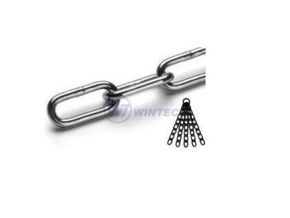 Řetěz dlouhý článek DIN 763, 8mm, A4 501M