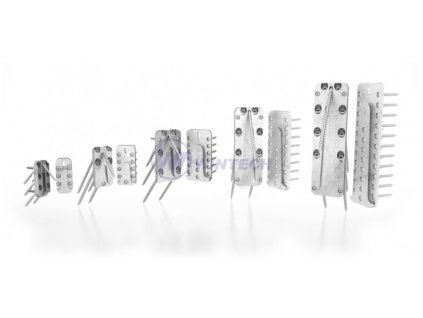 Konzola UV-T 60x115x16 s otvory, 1 ks