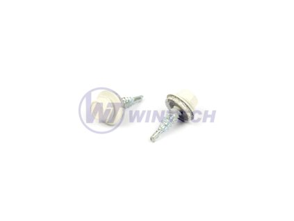 Střešní šroub + EPDM 4,8 x 20 RAL 9010 200ks