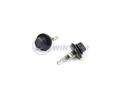 Střešní šroub + EPDM 4,8 x 20 RAL 7016 200ks