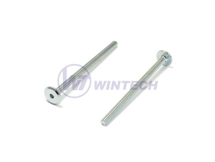 Šroub nábyt. typ BB  17  M6x100  ZB, celozávit