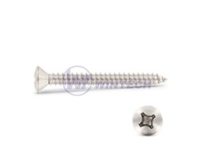 Šroub do plechu DIN 7983 CH 3,5 x 38 A2 PH 1000ks