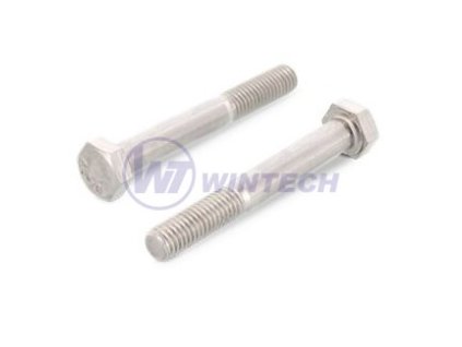 Šroub  DIN 931  M5 x 80 nerez A2