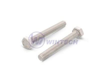 Šroub DIN 933 M16 x 90 nerez A2